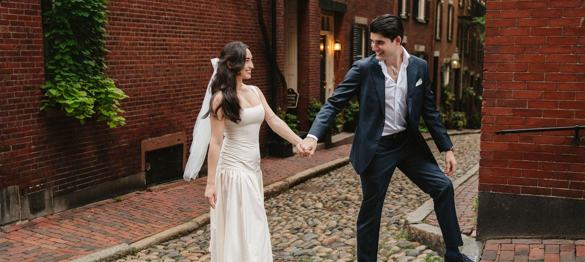 Capturing love during an intimate wedding moment