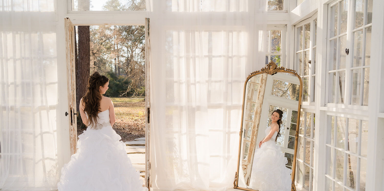 Michelle bridal session at The Oak Atelier in Conroe Texas