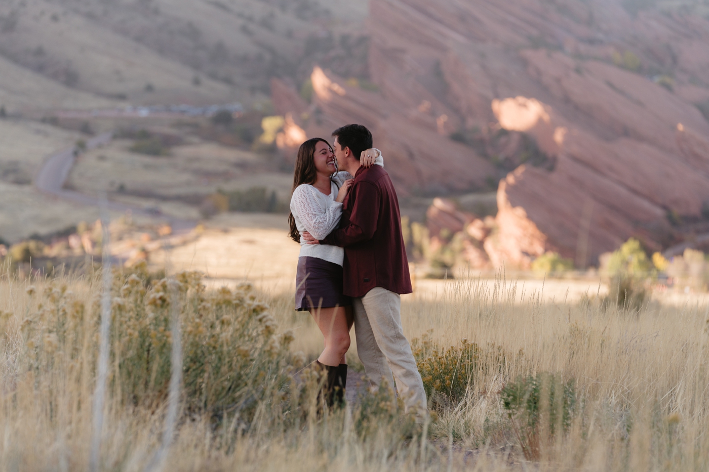 Guide to Colorado engagement session locations - Red Rocks Park