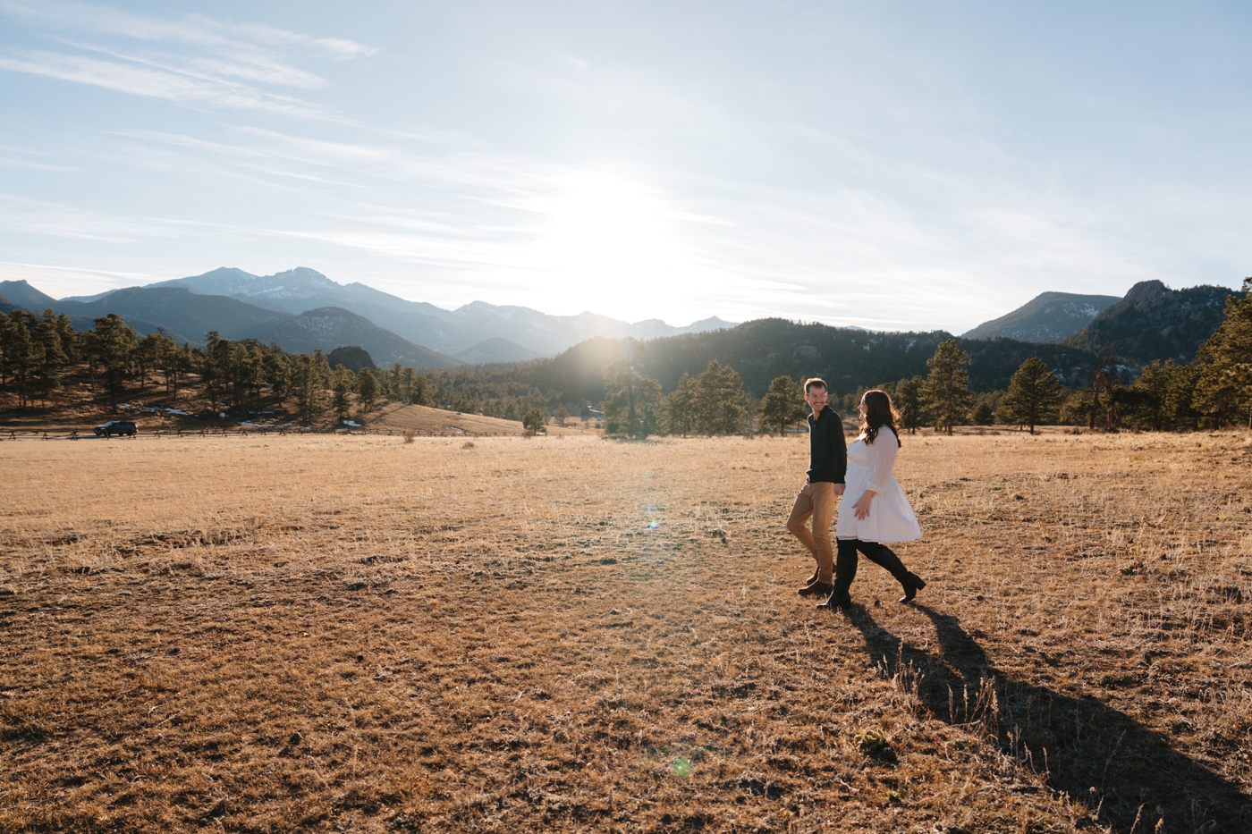 Estes Park engagement photos