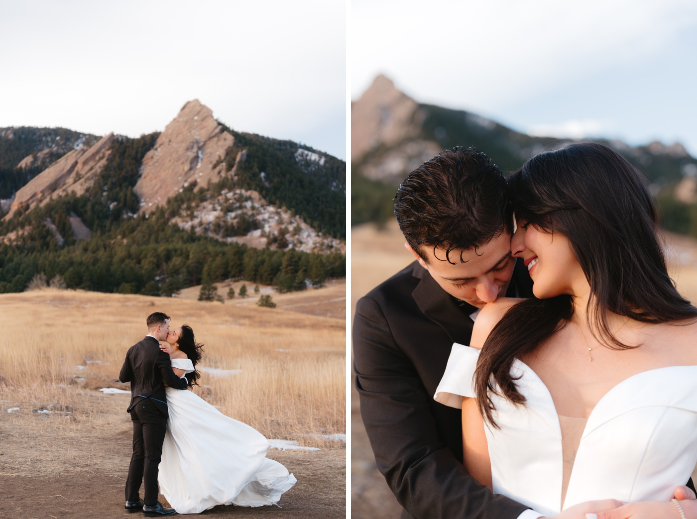 Boulder CO engagement session - The Flatirons