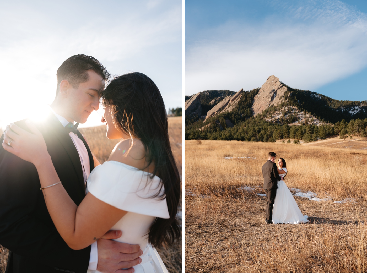 Boulder CO bridal portraits by Louvenir