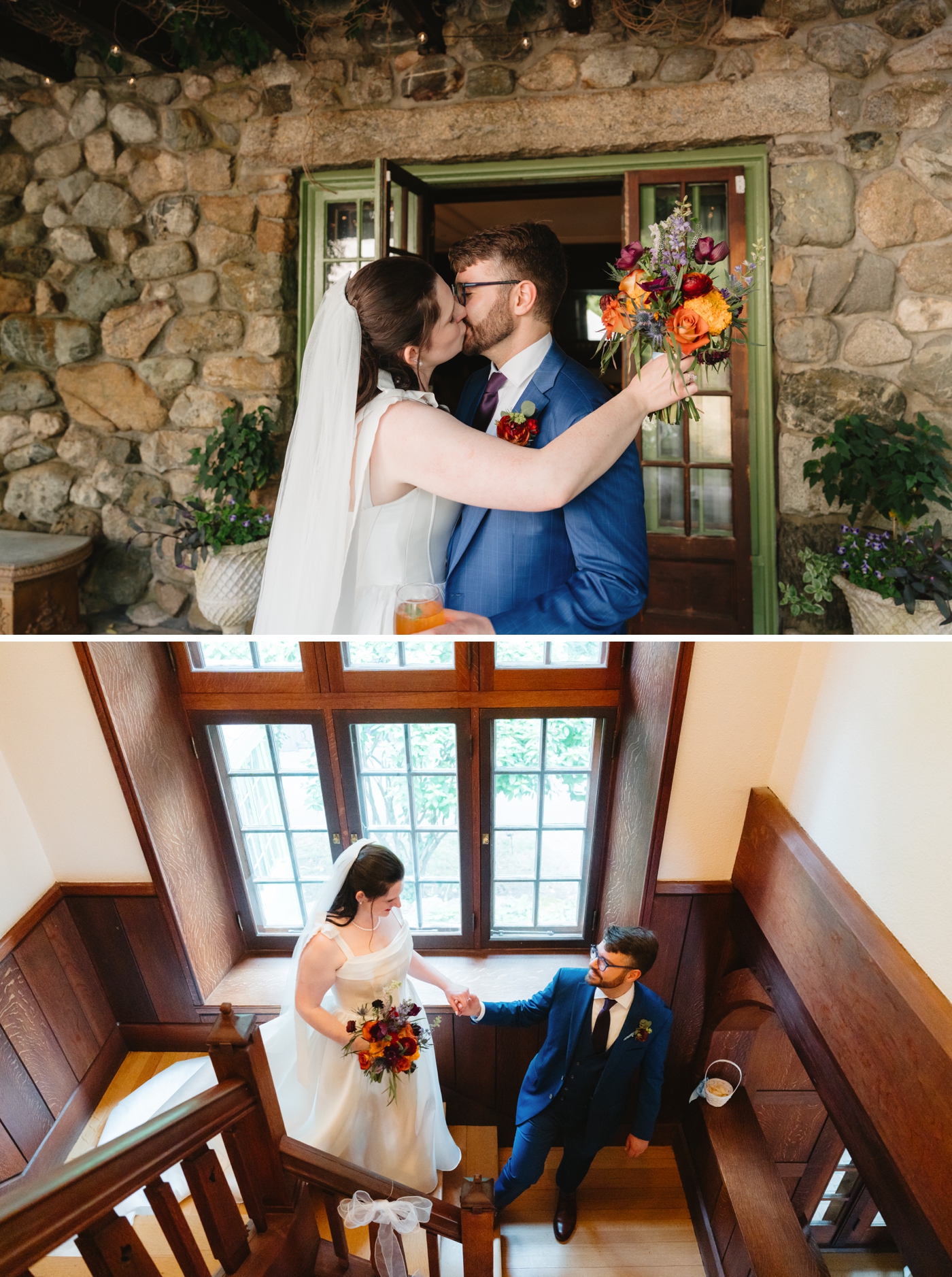 Bridal portraits at the Willowdale Estate