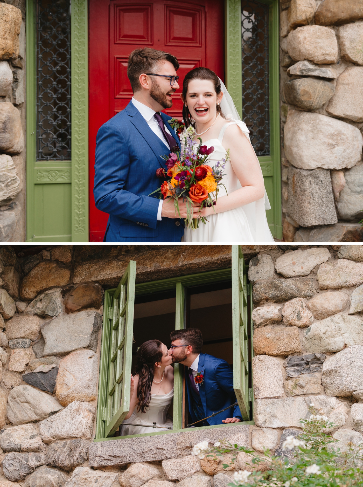 Bridal portraits at the Willowdale Estate