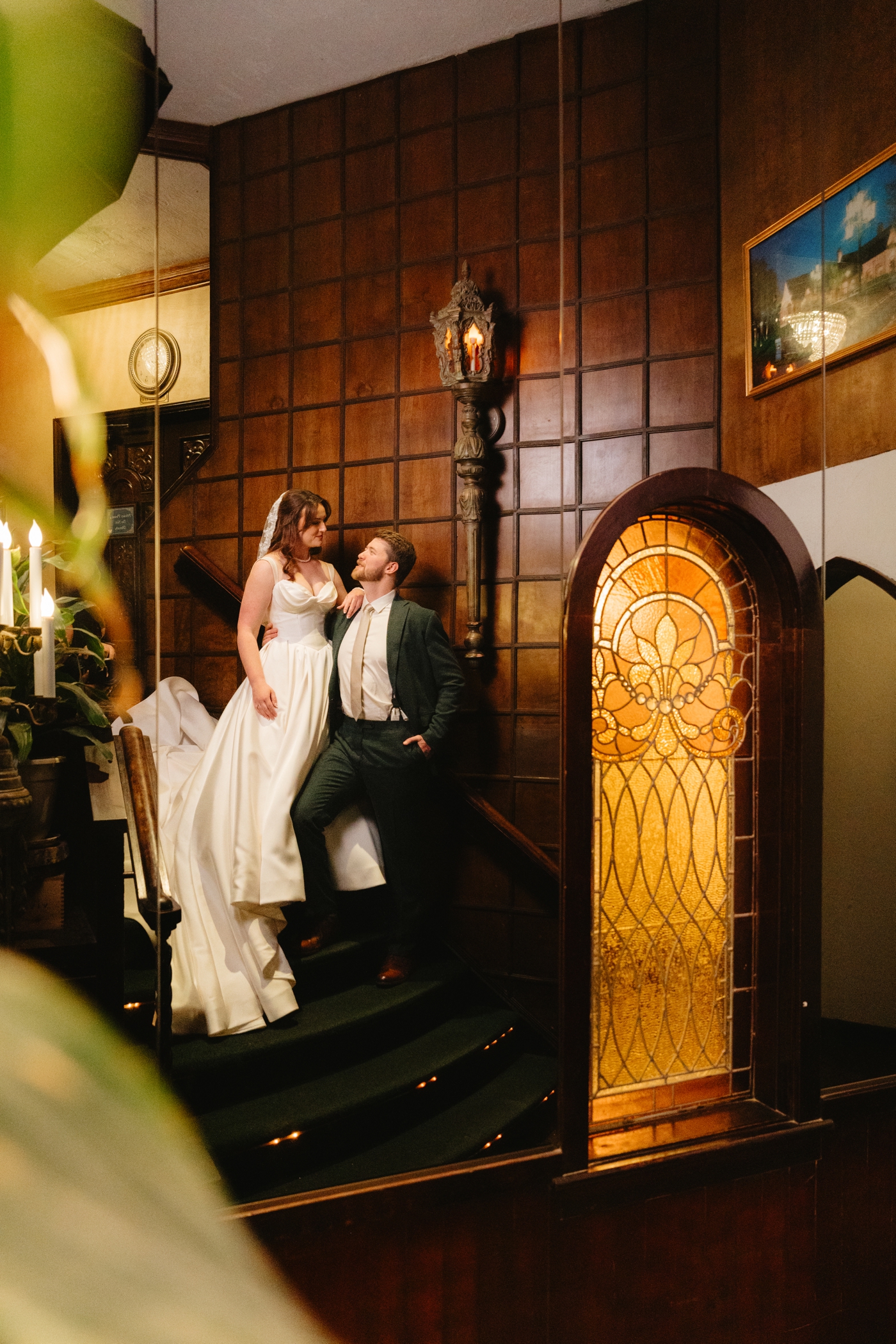 Bridal portrait at the Wellshire Event Center