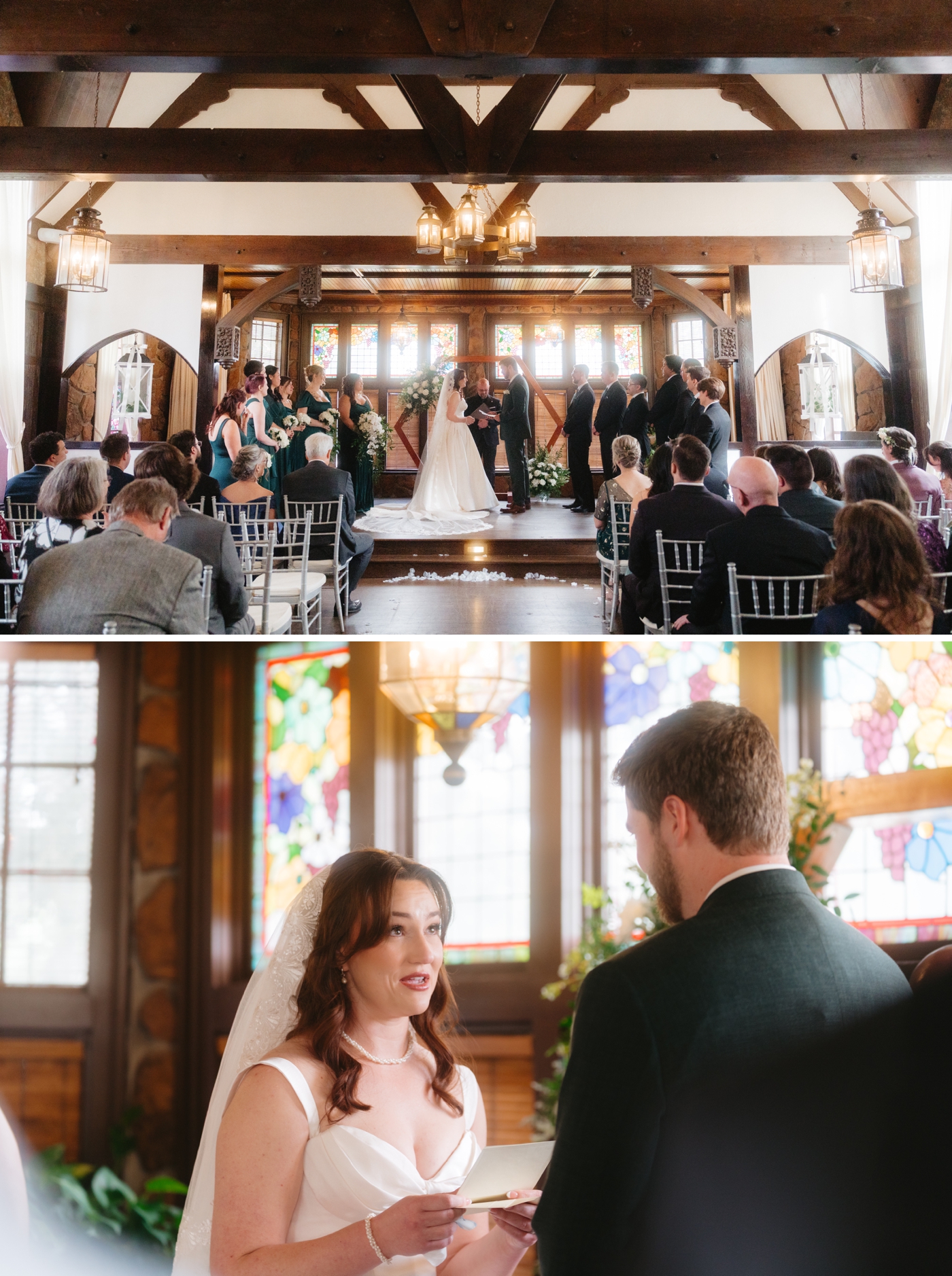 Wedding ceremony at the Wellshire Event Center
