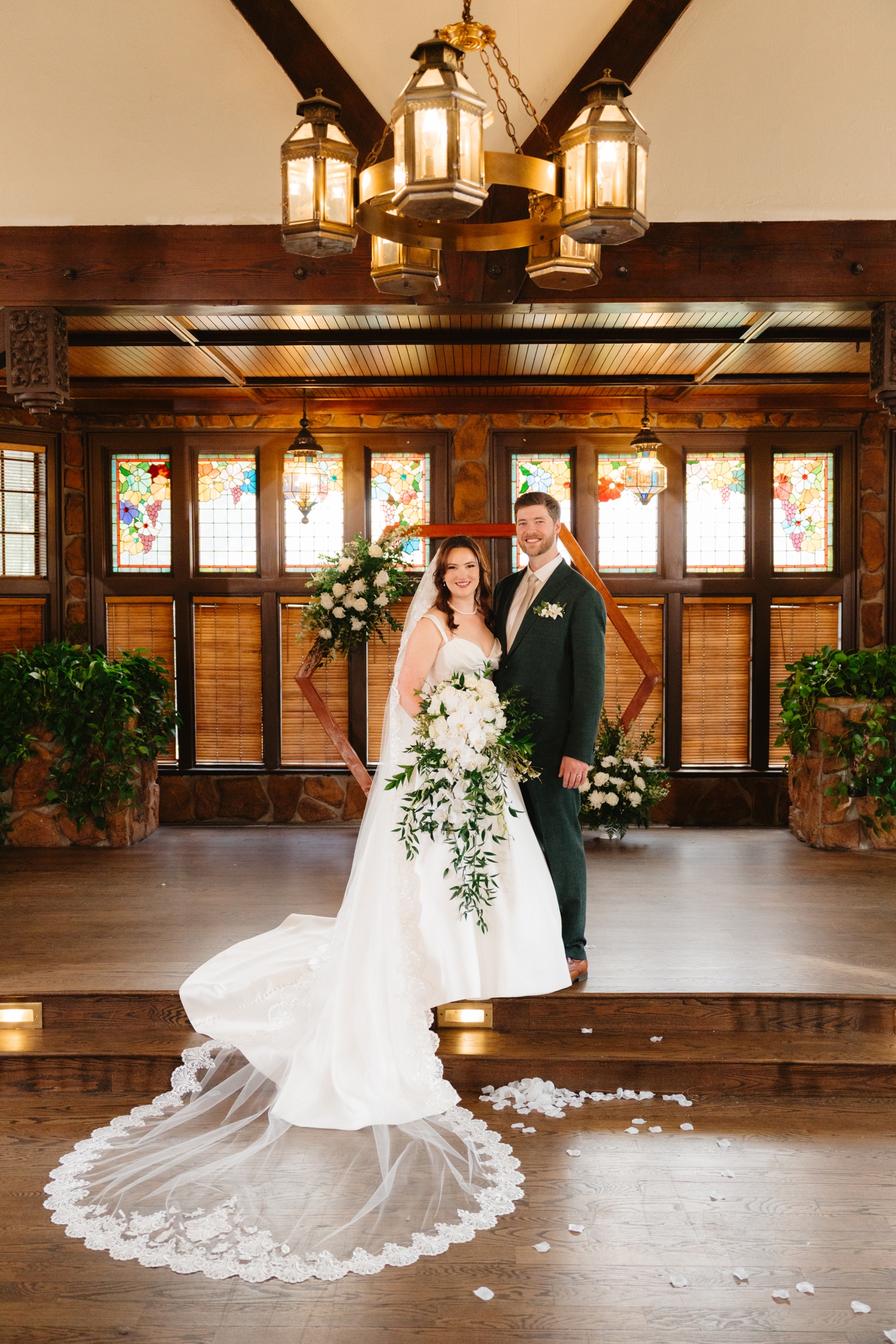Bridal portrait at the Wellshire Event Center